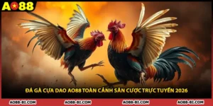 Đá Gà Cựa Dao AO88 Toàn Cảnh Sân Cược Trực Tuyến 2026