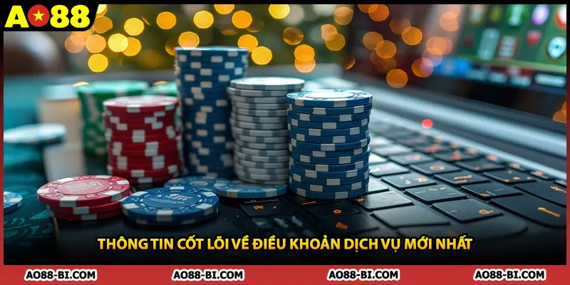 Thông tin cốt lõi về điều khoản dịch vụ mới nhất