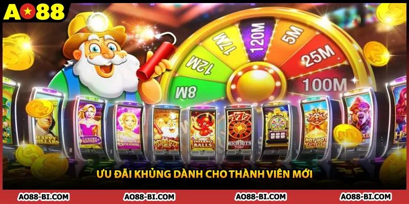 Ưu đãi khủng dành cho thành viên mới
